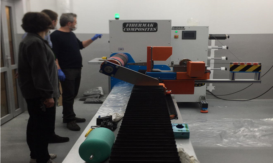2-eksen CNC Filament Sarım Makinası