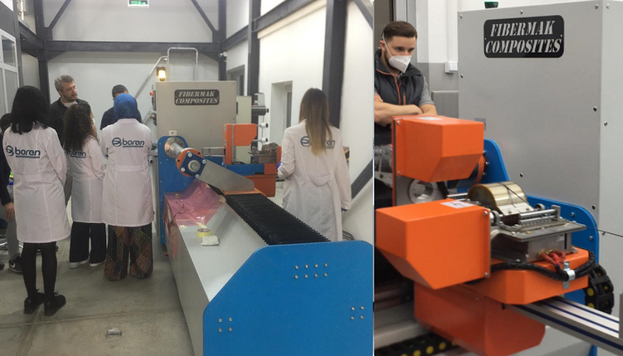 4-eksen CNC Filament Sarım Makinası